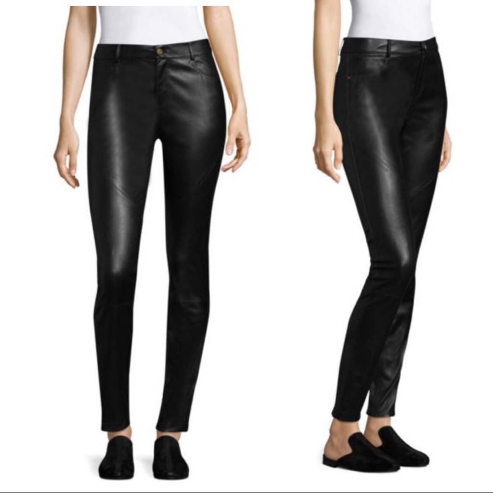 Lafayette 148 Leather Pants